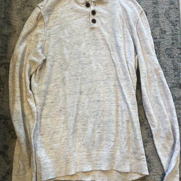Men’s size small white Express long sleeve - Picture 2 of 4